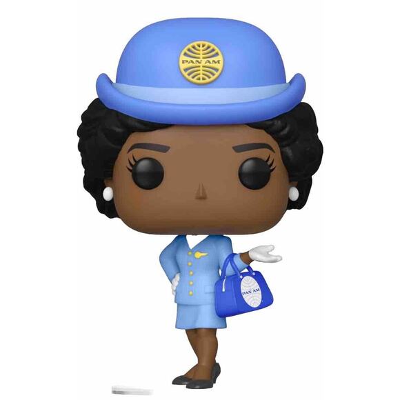 🔥Funko Pop! Ad Icons - Pan Am Stewardess with Bag BNWT🔥 - Picture 2 of 3